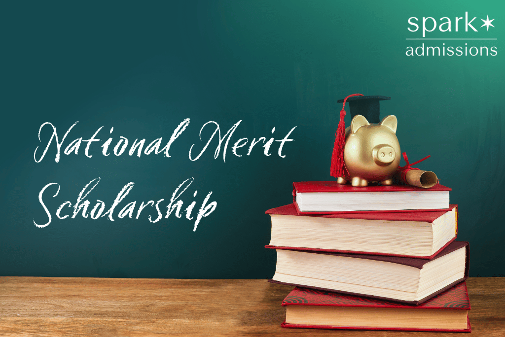 Golden pig with graduation cap on books